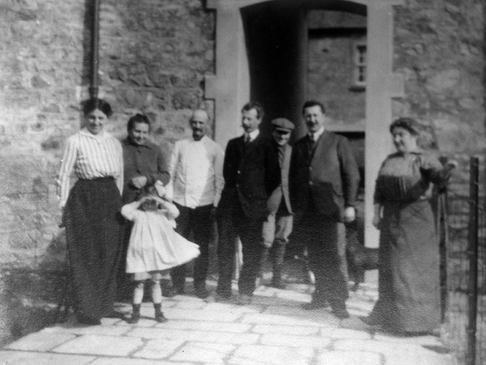 Belgian Square, Monaghan 02 - Refugees (1914)